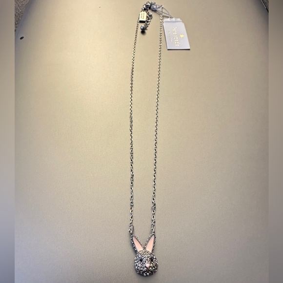 Kate Spade Make Magic Rabbit set necklace & earrings - Picture 2 of 7